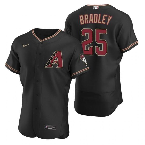Personalized Men’s Archie Bradley Arizona Diamondbacks Flex Base Jersey Black