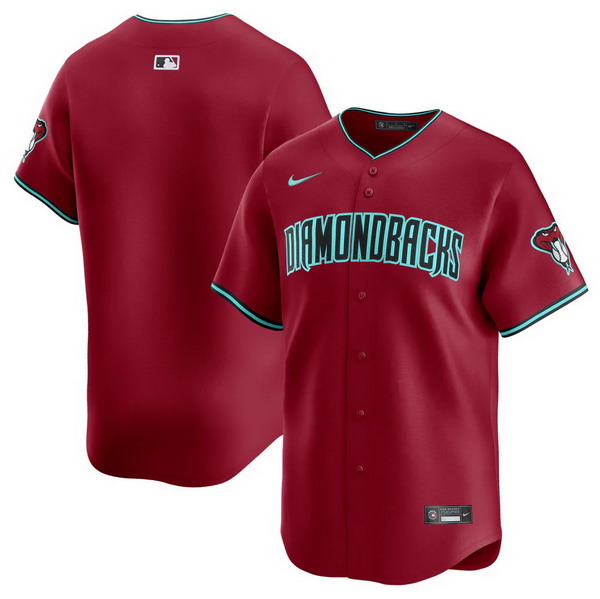 Personalized Custom MLB Arizona Diamondbacks Alternate Limited Jersey – Red