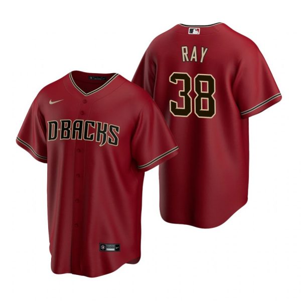 Personalized Men’s Robbie Ray Arizona Diamondbacks Cool Base Jersey Crimson
