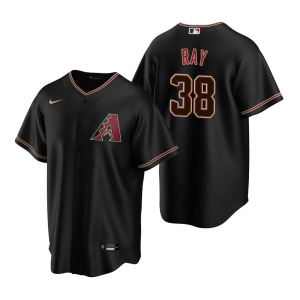 Personalized Men’s Robbie Ray Arizona Diamondbacks Cool Base Jersey Black