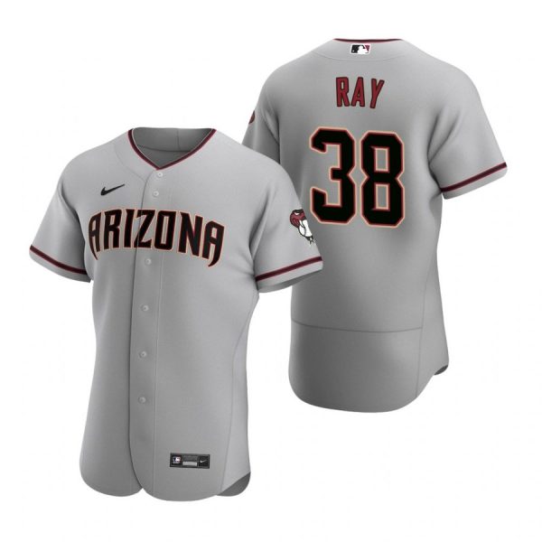 Personalized Men’s Robbie Ray Arizona Diamondbacks Flex Base Jersey Gray