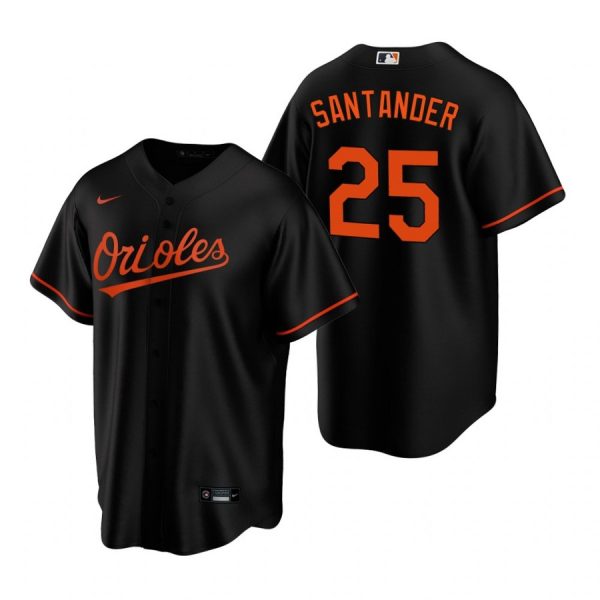 Personalized Men’s Anthony Santander Baltimore Orioles Cool Base Jersey Black