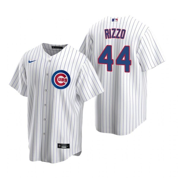 Personalized Men’s Anthony Rizzo Chicago Cubs Cool Base Jersey White