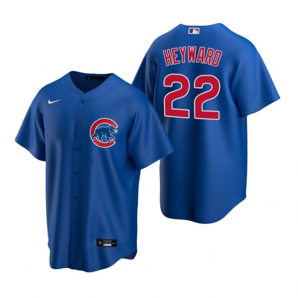 Personalized Men’s Jason Heyward Chicago Cubs Cool Base Jersey Royal