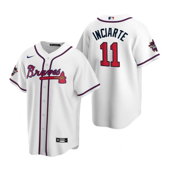 Personalized Men’s Ender Inciarte Atlanta Braves Cool Base All Star Jersey White