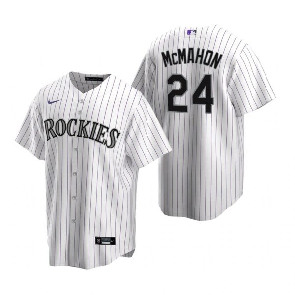 Personalized Men’s Ryan Mcmahon Colorado Rockies Cool Base Jersey White