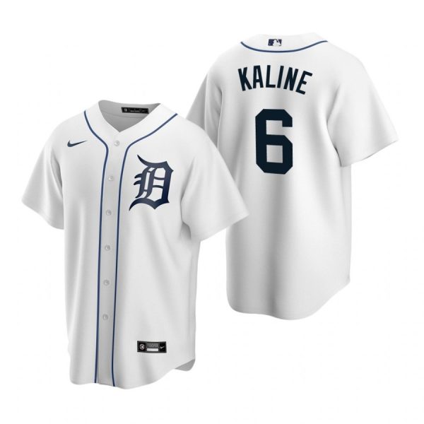 Personalized Men’s Al Kaline Detroit Tigers Cool Base Jersey White