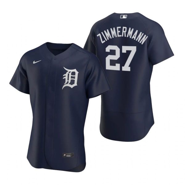 Personalized Men’s Jordan Zimmermann Detroit Tigers Flex Base Jersey White