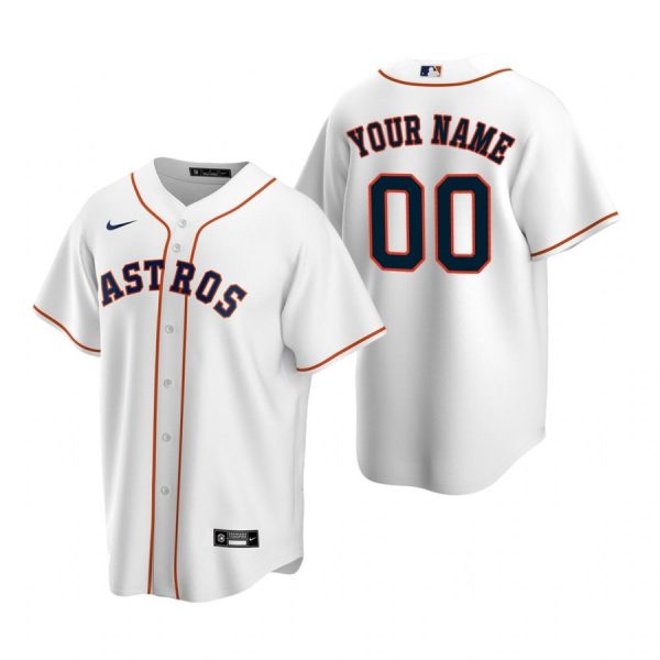 Personalized Men’s Houston Astros Cool Base Jersey White