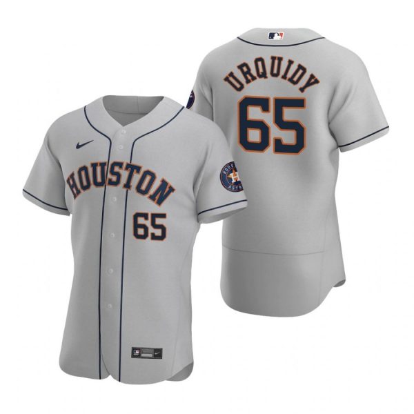 Personalized Men’s Jose Urquidy Houston Astros Flex Base Jersey Gray