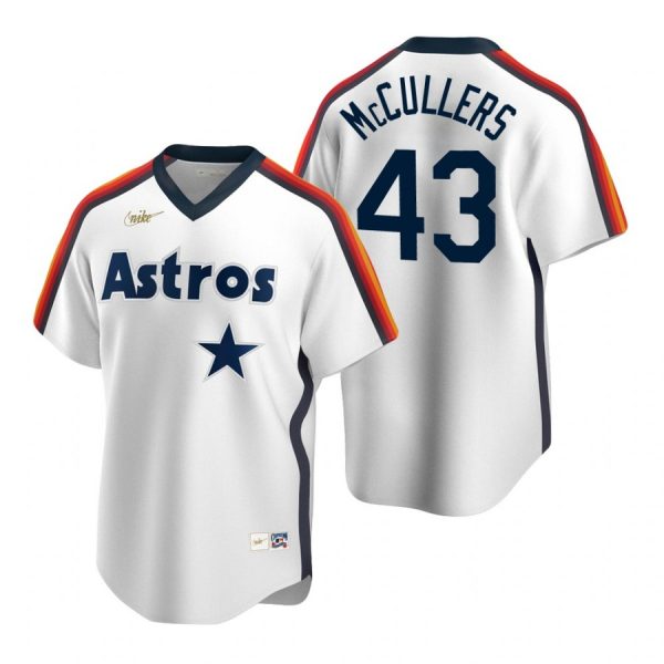 Personalized Men’s Lance Mccullers Jr. Houston Astros Cool Base Jersey White Cooperstown