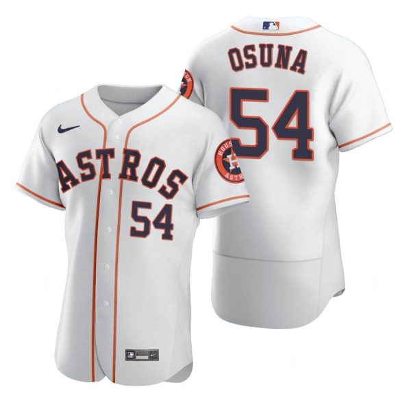 Personalized Men’s Roberto Osuna Houston Astros Flex Base Jersey White