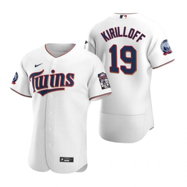 Personalized Men’s Alex Kirilloff Minnesota Twins Flex Base Jersey White