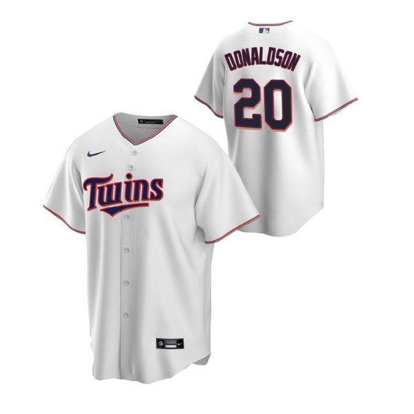 Personalized Men’s Josh Donaldson Minnesota Twins Cool Base Jersey White