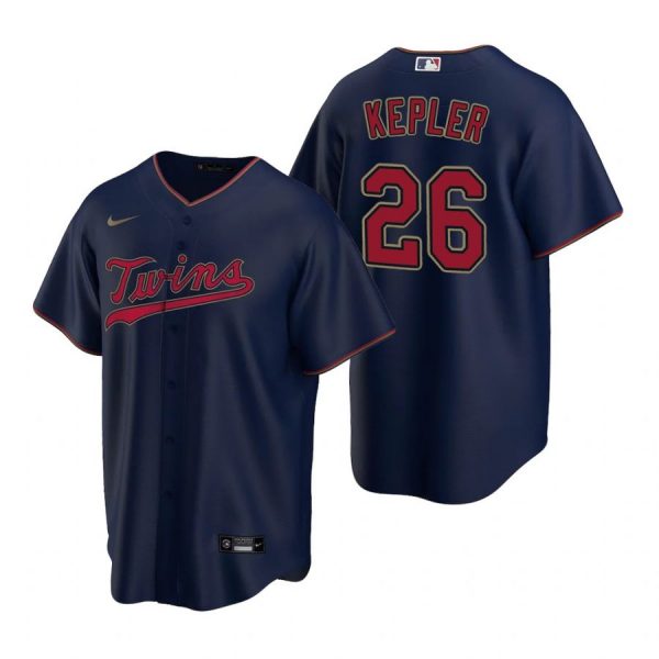 Personalized Men’s Max Kepler Minnesota Twins Cool Base Jersey Navy