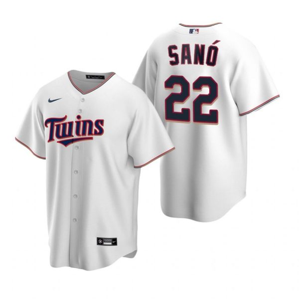 Personalized Men’s Miguel Sano Minnesota Twins Cool Base Jersey White