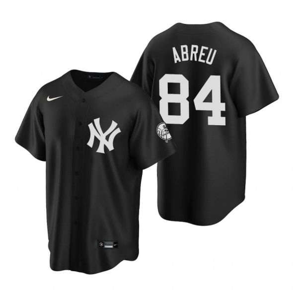 Personalized Men’s Albert Abreu New York Yankees Cool Base Jersey Black