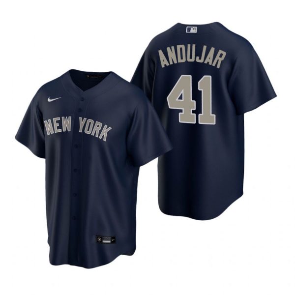 Personalized Men’s Miguel Andujar New York Yankees Cool Base Jersey Navy