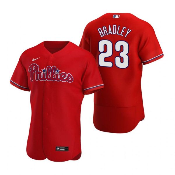 Personalized Men’s #23 Archie Bradley Philadelphia Phillies Flex Base Jersey Red