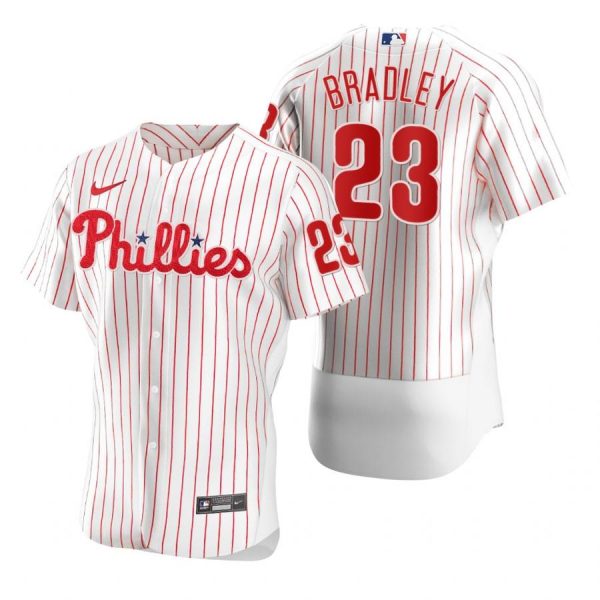 Personalized Men’s #23 Archie Bradley Philadelphia Phillies Flex Base Jersey White