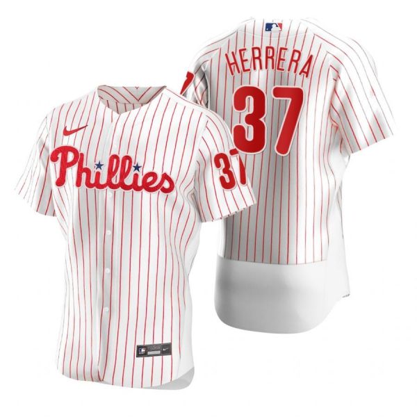 Personalized Men’s #37 Odubel Herrera Philadelphia Phillies Flex Base Jersey White