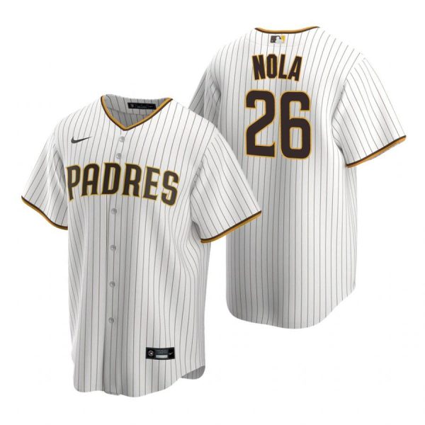 Personalized Men’s #26 Austin Nola San Diego Padres Cool Base Jersey White