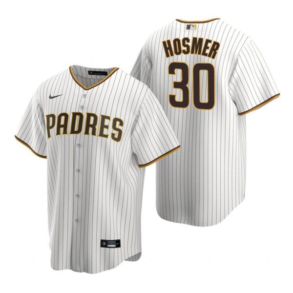 Personalized Men’s #30 Eric Hosmer San Diego Padres Cool Base Jersey White