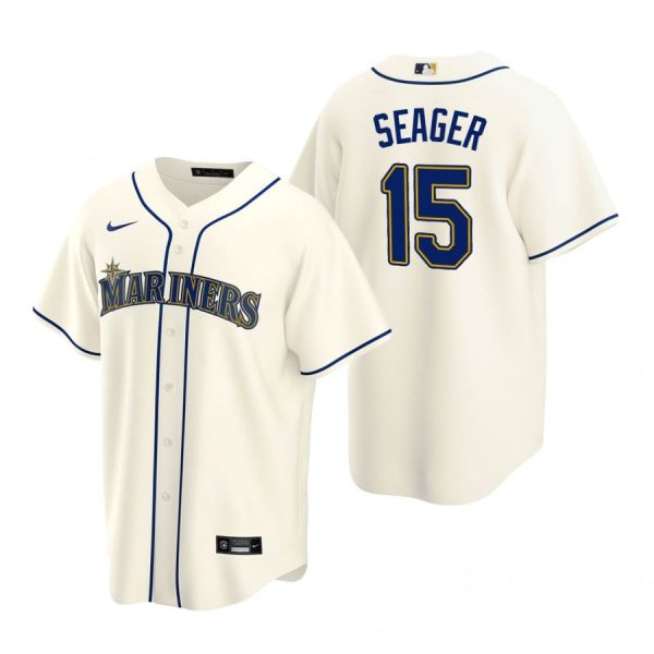 Personalized Men’s Kyle Seager Seattle Mariners Cool Base Jersey Cream Cream
