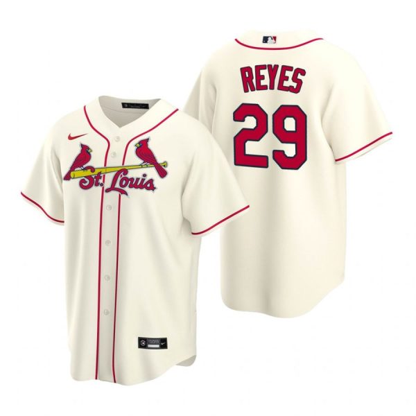 Personalized Men’s Alex Reyes St. Louis Cardinals Cool Base Jersey Gray Cream