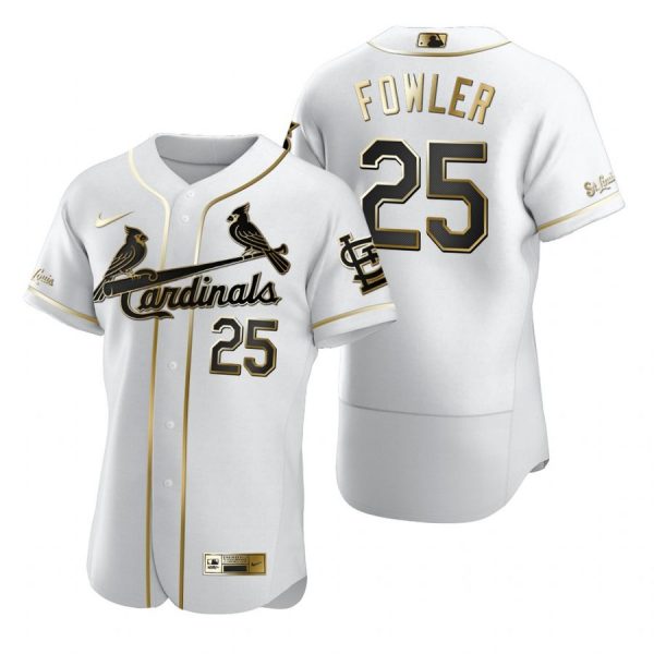 Personalized Men’s Dexter Fowler St. Louis Cardinals Flex Base Jersey Light Blue White Golden