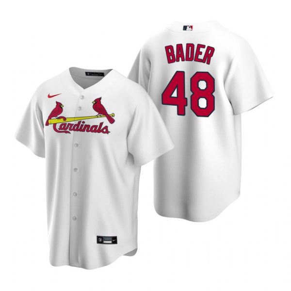 Personalized Men’s Harrison Bader St. Louis Cardinals Cool Base Jersey White White