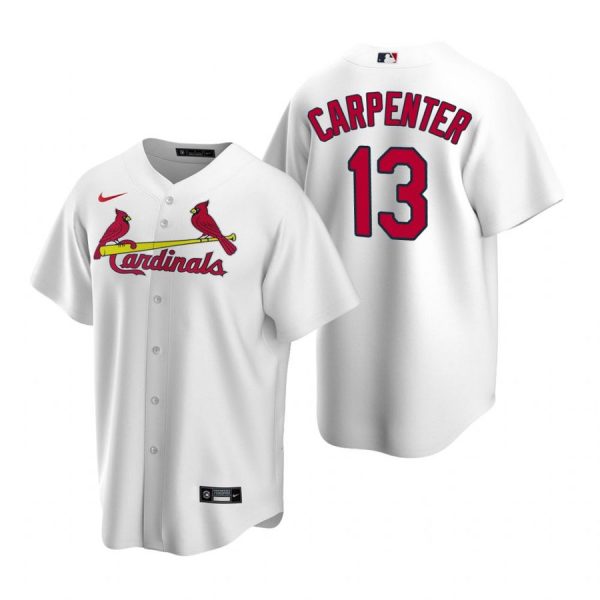 Personalized Men’s Matt Carpenter St. Louis Cardinals Cool Base Jersey White White