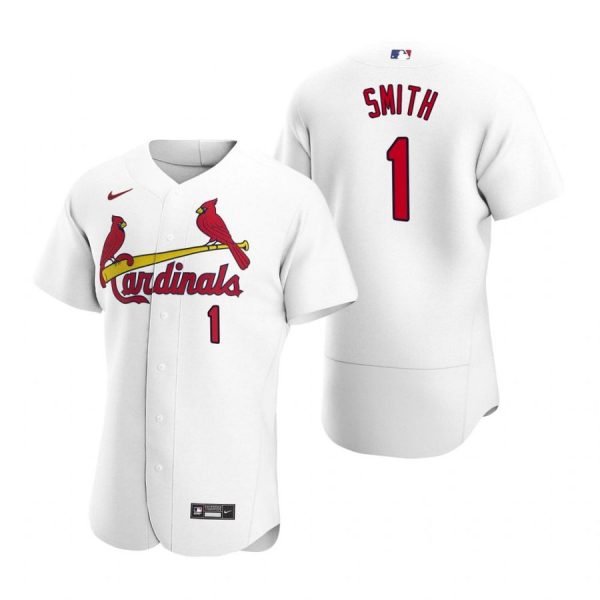 Personalized Men’s Ozzie Smith St. Louis Cardinals Flex Base Jersey Light Blue White