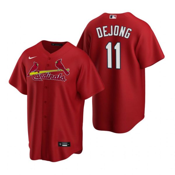 Personalized Men’s Paul Dejong St. Louis Cardinals Cool Base Jersey Red Red