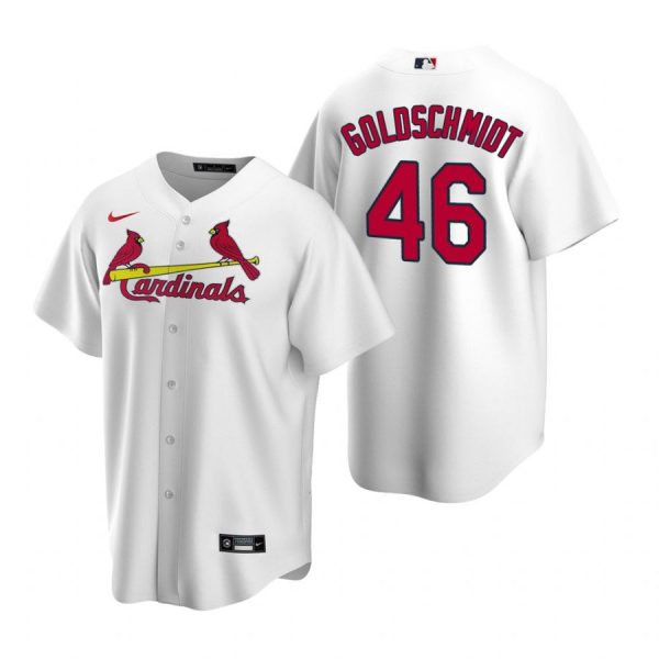 Personalized Men’s Paul Goldschmidt St. Louis Cardinals Cool Base Jersey Cream White