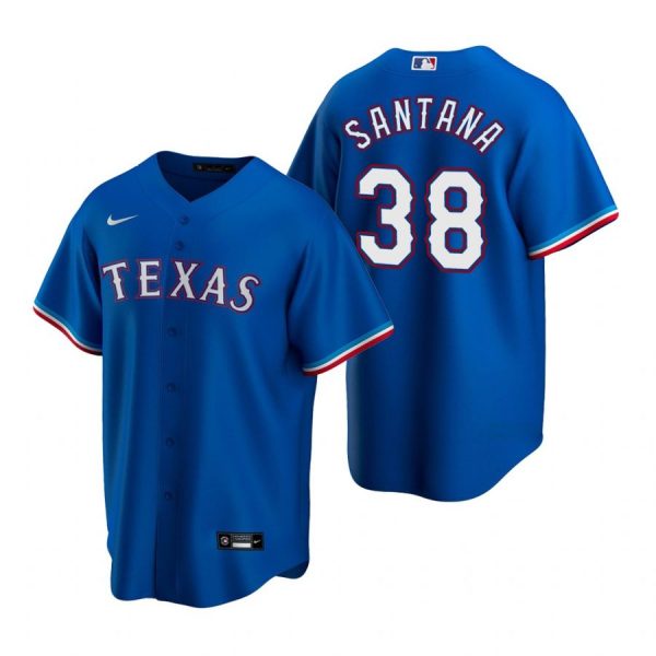 Personalized Men’s Danny Santana Texas Rangers Cool Base Jersey Gray Royal