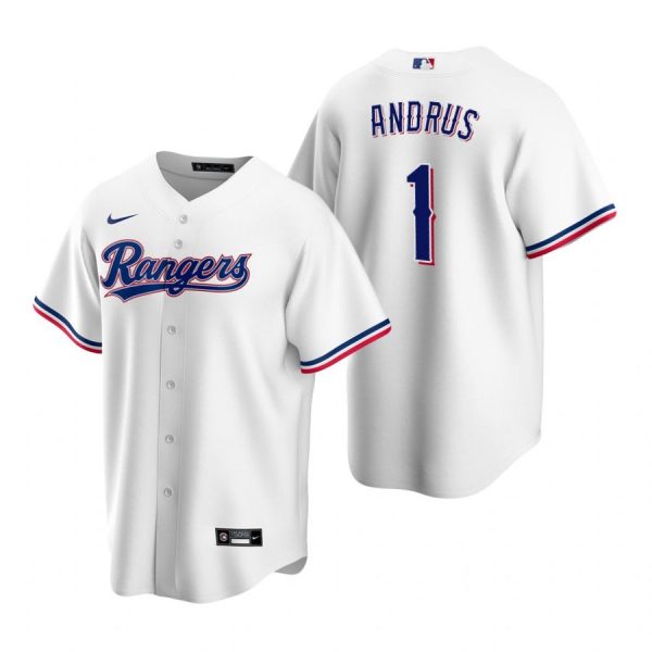 Personalized Men’s Elvis Andrus Texas Rangers Cool Base Jersey Gray White