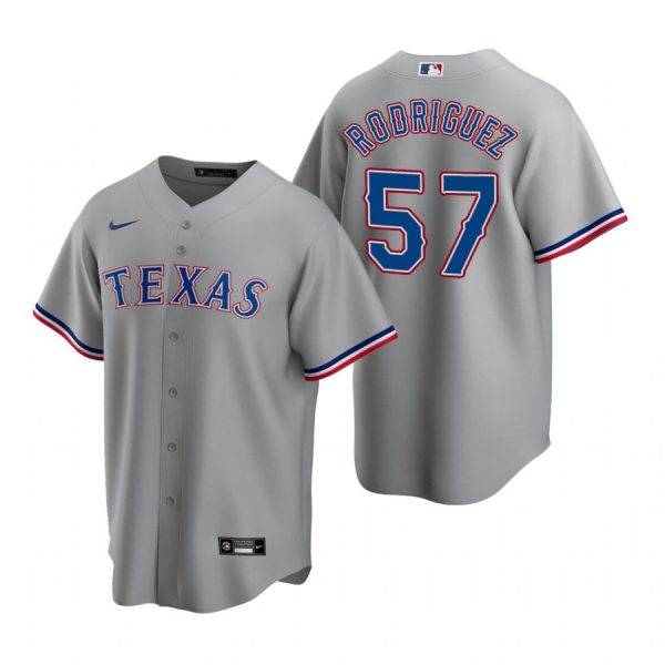 Personalized Men’s Joely Rodriguez Texas Rangers Cool Base Jersey Light Blue Gray