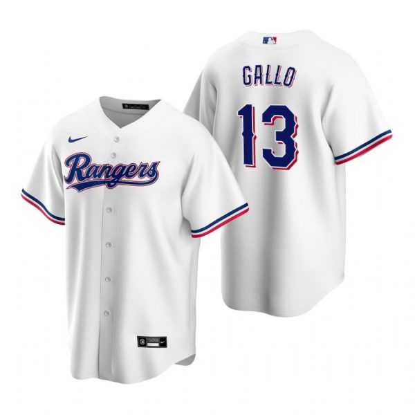 Personalized Men’s Joey Gallo Texas Rangers Cool Base Jersey Gray White
