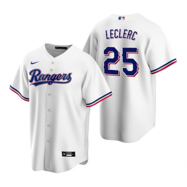 Personalized Men’s Jose Leclerc Texas Rangers Cool Base Jersey White White