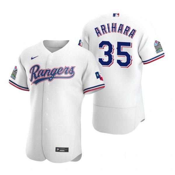 Personalized Men’s Kohei Arihara Texas Rangers Flex Base Jersey Scarlet White