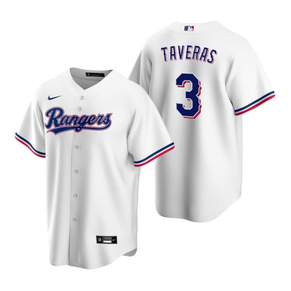 Personalized Men’s Leody Taveras Texas Rangers Cool Base Jersey White White