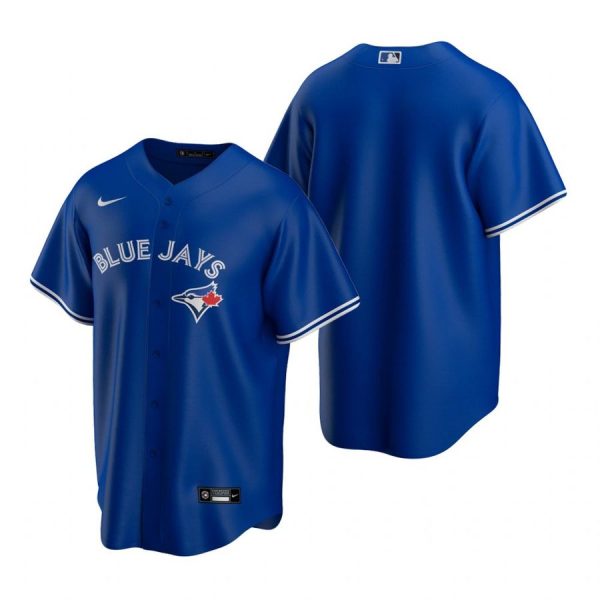 Personalized Men’s Blank Toronto Blue Jays Cool Base Jersey Royal Royal