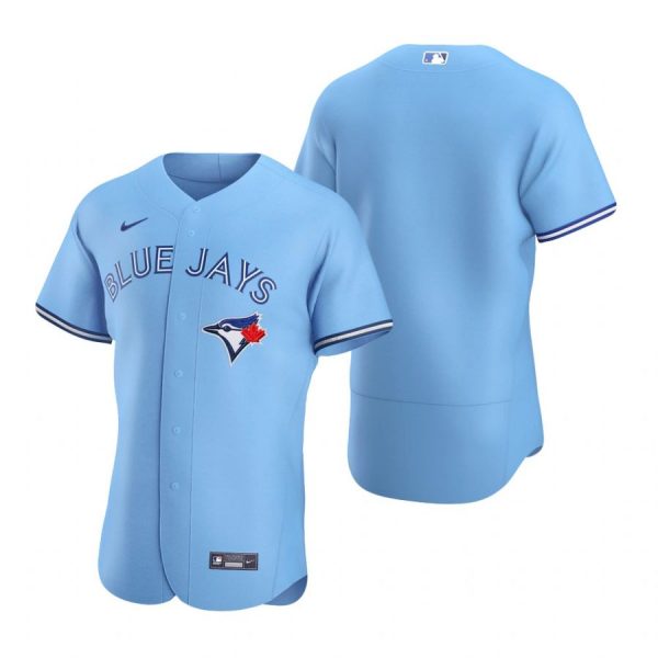 Personalized Men’s Blank Toronto Blue Jays Flex Base Jersey Powder Blue Powder Blue