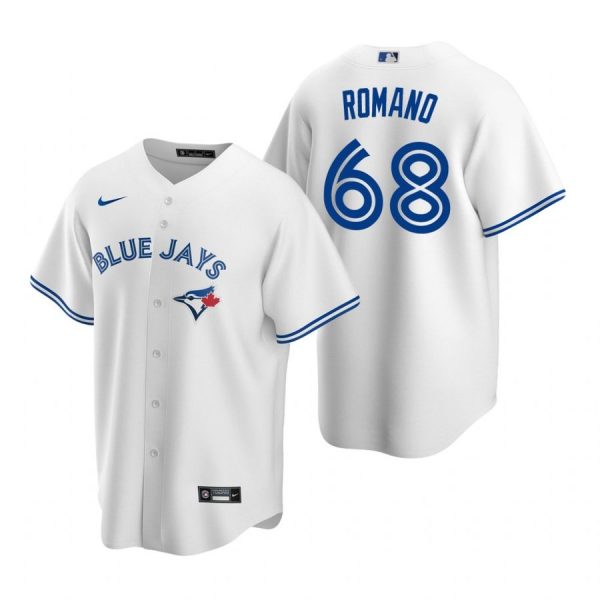Personalized Men’s Jordan Romano Toronto Blue Jays Cool Base Jersey White White