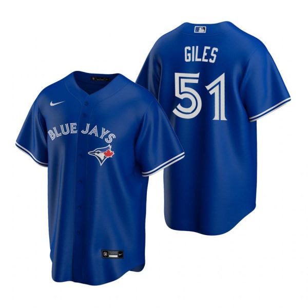 Personalized Men’s Ken Giles Toronto Blue Jays Cool Base Jersey Powder Blue Royal