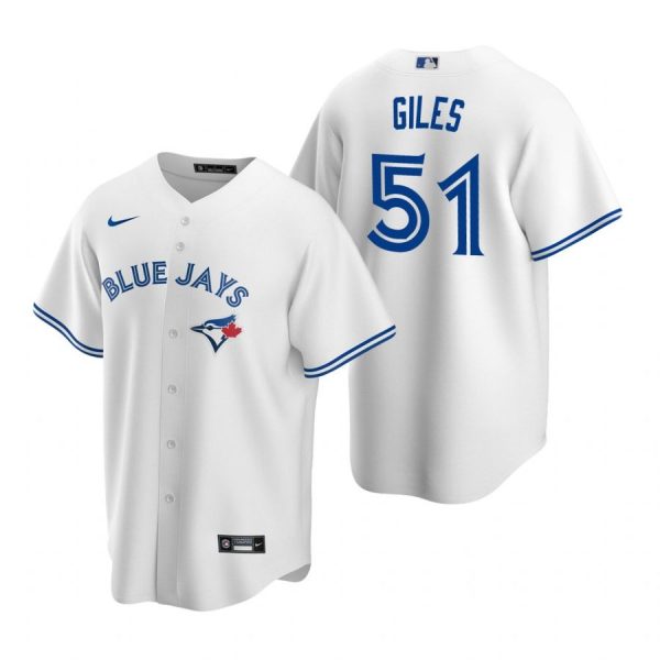 Personalized Men’s Ken Giles Toronto Blue Jays Cool Base Jersey Powder Blue White