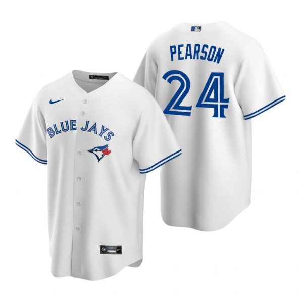 Personalized Men’s Nate Pearson Toronto Blue Jays Cool Base Jersey White White