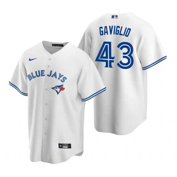 Personalized Men’s Sam Gaviglio Toronto Blue Jays Cool Base Jersey White White