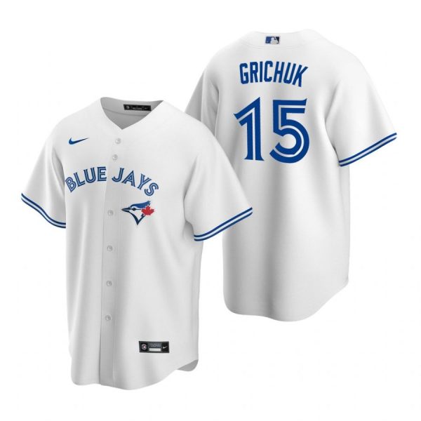 Personalized Men’s Randal Grichuk Toronto Blue Jays Cool Base Jersey Royal White